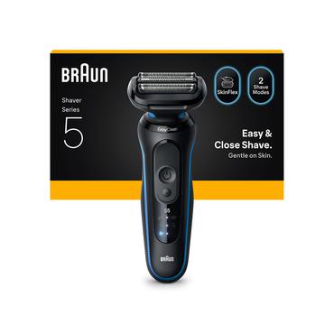 Braun Rakapparat - Folierakapparat - 3 rakhuvuden - 50 min - 5 min - 60 h - Blå