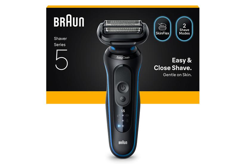 Braun Rakapparat - Folierakapparat - 3 rakhuvuden - 50 min - 5 min - 60 h - Blå