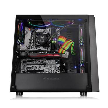 Thermaltake Versa J21 - Tempered Glass Edition - tower - ATX