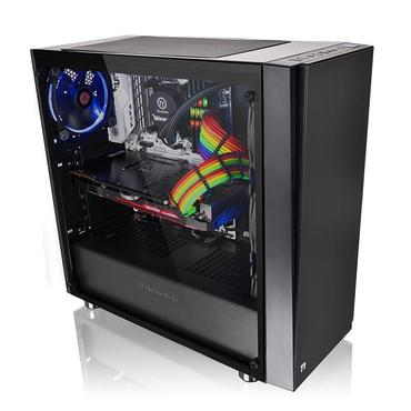 Thermaltake Versa J21 - Tempered Glass Edition - tower - ATX