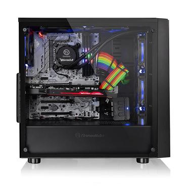 Thermaltake Versa J21 - Tempered Glass Edition - tower - ATX