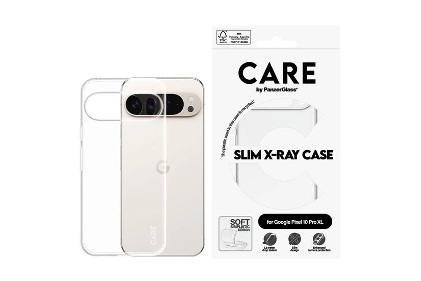 CARE by PanzerGlass X-Ray - bagsidecover til mobiltelefon