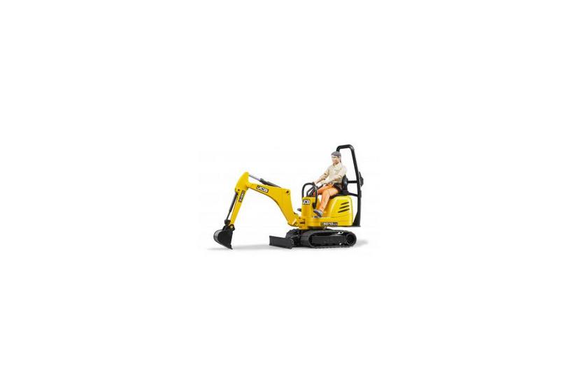 BRUDER bworld - JCB Micro Excavator 8010 CTS and Man