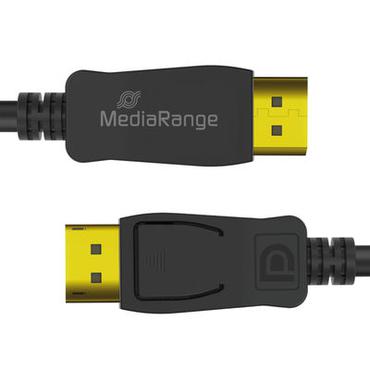 MediaRange MRCS248 DisplayPort kabel 2 m Sort