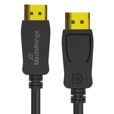 MediaRange MRCS248 DisplayPort kabel 2 m Sort