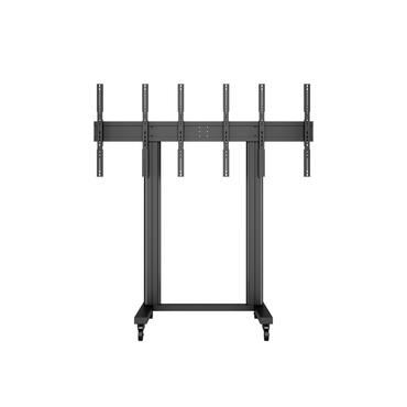 Multibrackets M Public Video Wall Stand Portrait 3-Screens st&auml;ll - f&ouml;r 3 LCD-bildsk&auml;rmar - svart