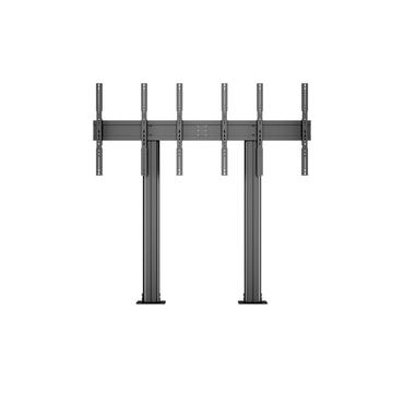 Multibrackets M Public Video Wall Stand Portrait 3-Screens st&auml;ll - f&ouml;r 3 LCD-bildsk&auml;rmar - svart