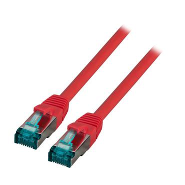 EFB Elektronik MK6001.0,5R netv&aelig;rkskabel R&oslash;d 0,5 m Cat6a S/FTP (S-STP)