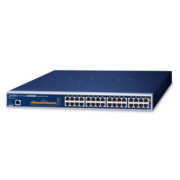 PLANET UPOE-1600G netværksswitch Administreret Gigabit Ethernet (10/100/1000) Strøm over Ethernet (PoE) 1U Blå