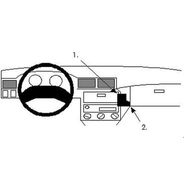 Brodit ProClip - monteringsbeslag til køretøjer