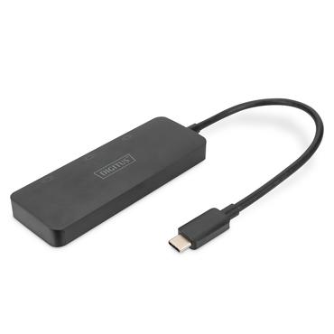 DIGITUS MST Hub - linjedelare f&ouml;r video - USB-C - 3 portar