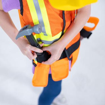 Construction Worker Role Play Costume Set