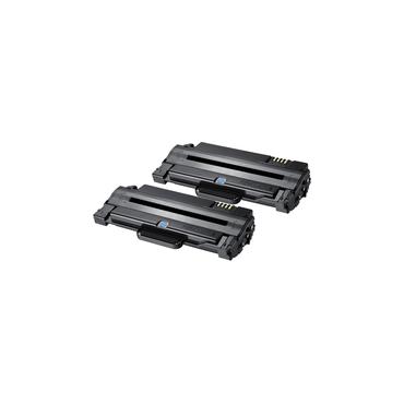 Samsung Pakke med 2 stk. MLT-P1052A-tonerpatroner med høj kapacitet, sort