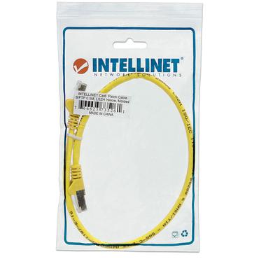 Intellinet 350471 netv&aelig;rkskabel Gul 1 m Cat6a S/FTP (S-STP)