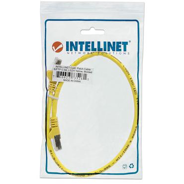 Intellinet 350471 netv&aelig;rkskabel Gul 1 m Cat6a S/FTP (S-STP)