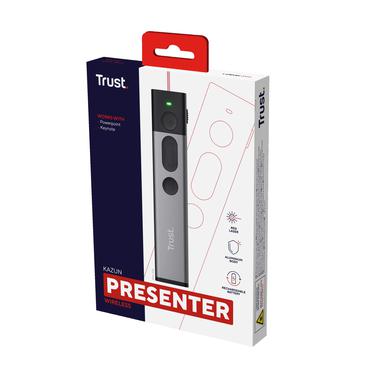 Trust Kazun Aluminium Wireless Presenter fjernbetjening til præsentation