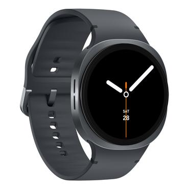 Samsung Galaxy Watch 8 3,81 cm (1.5") AMOLED 44 mm Digital 480 x 480 pixel Ber&oslash;ringssk&aelig;rm Grafit Wi-Fi GPS (satellit)
