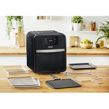Tefal Easy Fry FW5018 Enkelt 11 L Enkeltstående 2000 W Varmluftsteger Sort