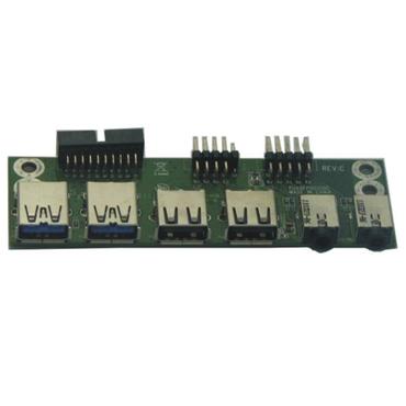 FRONT I/O BOARD USB2+3.0+AUD