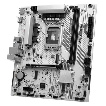 ASRock Moderkort - Intel B760 - LGA 1700 - Micro ATX - DDR5 - 2,5 Gigabit Ethernet