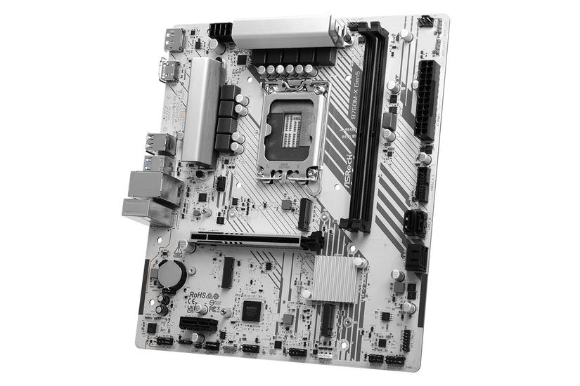 ASRock Bundkort - Intel B760 - LGA 1700 - Micro ATX - DDR5 - 2,5 Gigabit Ethernet - 128 GB