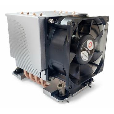 Dynatron S6 Computerk&oslash;lesystem Processor Luftk&oslash;ler 8 cm Aluminium, Sort 1 stk