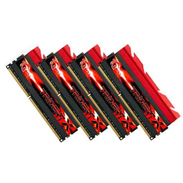 G.Skill TridentX Series - 32GB:4x8GB - DDR3 RAM - 2400MHz - DIMM 240-pin - Icke ECC - CL10