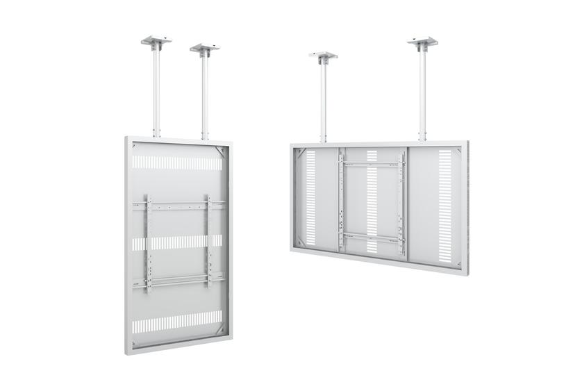 Multibrackets M Pro Series h&ouml;lje - f&ouml;r platt panel - slim, tak, stor - vit