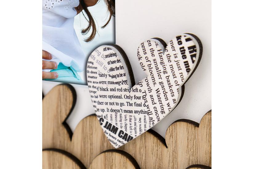 ZEP Romina Enkelt billedramme Naturlig, Hvid