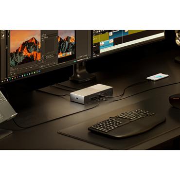 Kensington SD5000T5 EQ - dockningsstation - Thunderbolt 5 - 3 x Thunderbolt 5 - 1GbE, 2.5GbE