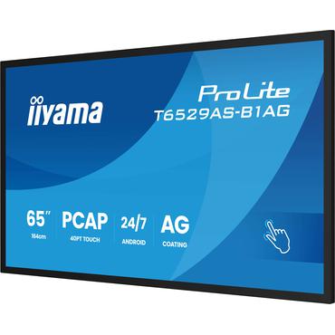 IIYAMA 164cm (64,5") T6529AS-B1AG 16:9 M-Touch 2xHDMI+UBS-C (Speditionsversand)