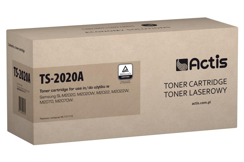 Actis Tonerpatron TS-2020A (erstatning Samsung MLT-D111S; Supreme; 1000 sider; sort)