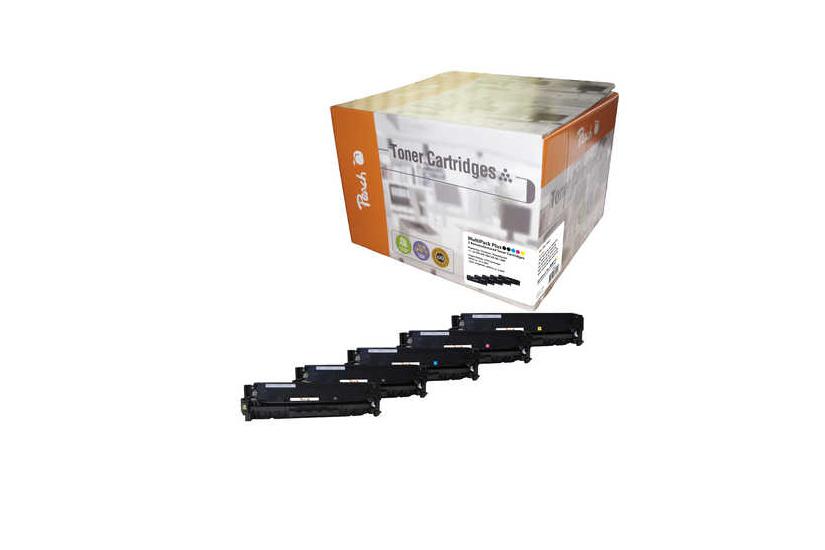 Peach PT561 tonerpatron 5 stk Sort, Blå, Magenta, Gul