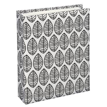 Hama La Fleur fotoalbum og arkbeskyttelse Sort, Hvid 40 ark 10 x 15