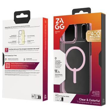 ZAGG Santa Cruz Snap mobiltelefon etui 17,5 cm (6.9") Cover Lyser&oslash;d, Transparent