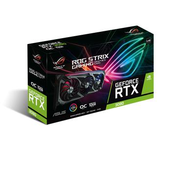 ASUS ROG-STRIX-RTX3080-O10G-V2-GAMING - NVIDIA RTX3080 - 10GB GDDR6X - PCI Express 4.0