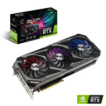 ASUS ROG-STRIX-RTX3080-O10G-V2-GAMING - NVIDIA RTX3080 - 10GB GDDR6X - PCI Express 4.0