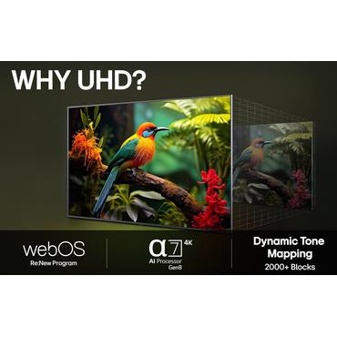 LG UHD AI 75" 4K LED TV 75UA7500 (2025)