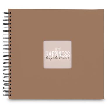 Hama 00009853 fotoalbum og arkbeskyttelse Brun 300 ark Spiral indbinding