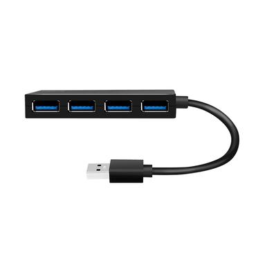 LogiLink UA0396 interface hub USB 3.2 Gen 1 (3.1 Gen 1) Type-A 5000 Mbit/s Sort