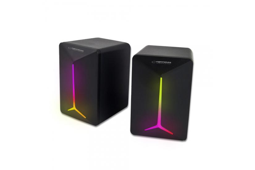 Esperanza EGS105 højttaler Sort Ledningsført 5 W