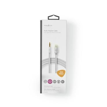 Nedis Lightning till huvudtelefon-jackstickabel