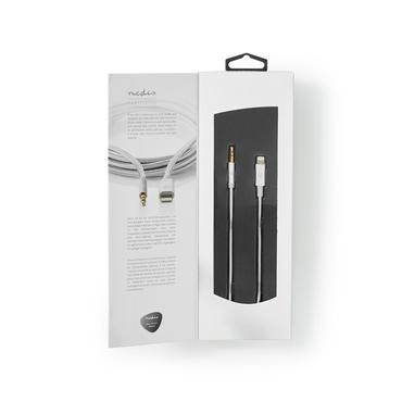 Nedis Lightning till huvudtelefon-jackstickabel