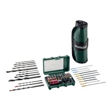 Metabo jig saw blade, screwdriver and drill bit set