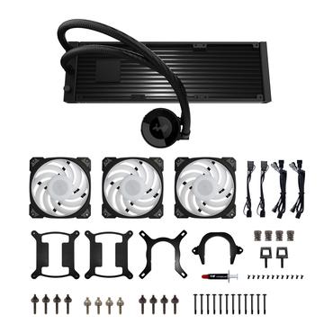 InWin MR36 ARGB Komplett-WasserkÃÂ¼hlung - 360mm, schwarz