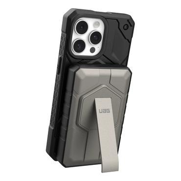 Urban Armor Gear 9B4411114036 powerbank 10000 mAh Trådløs opladning Sort, Titanium