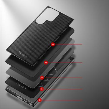 nevox StyleShell Nylo Galaxy S24 Ultra schwarz
