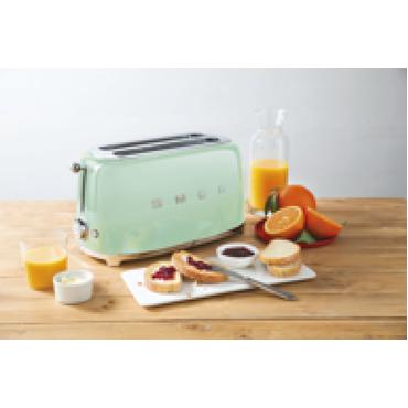 Smeg 50's Style Brødrister TSF02PGEU Pastelgrøn