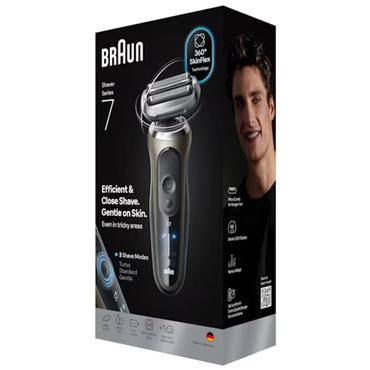 Braun Series 7 72-C1200s Trimmer Black, Bronze, Stainless steel