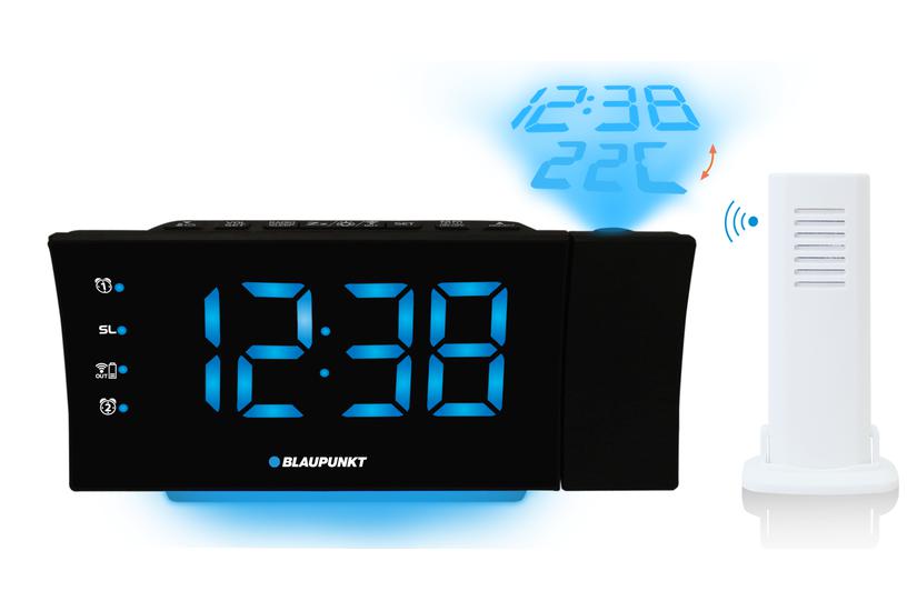 Blaupunkt CRP81USB v&aelig;kkeur Digital alarmur Sort